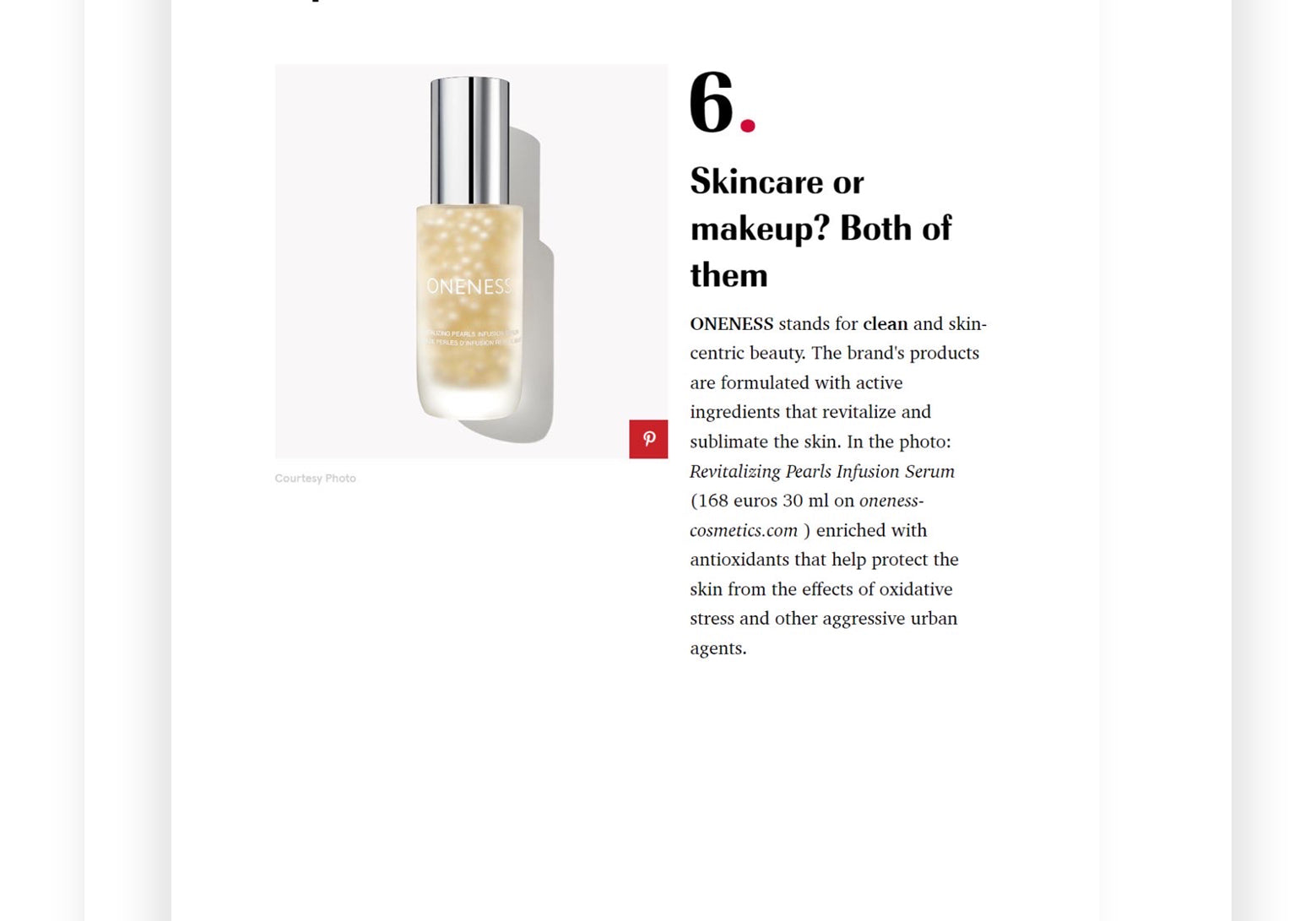 As Featured In Marie Claire