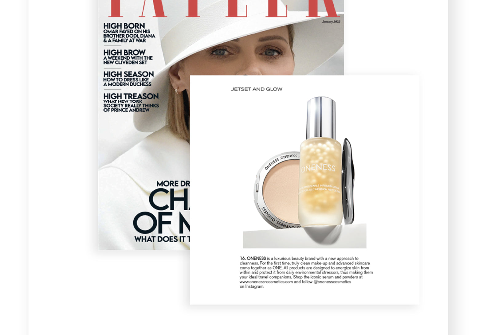 As Featured In TATLER