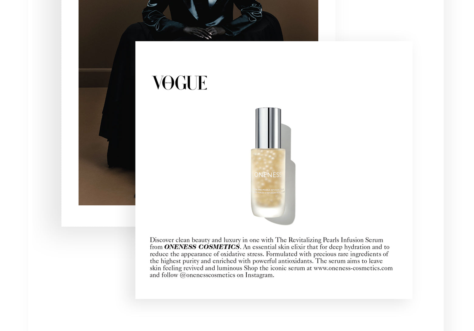 As Featured In VOGUE